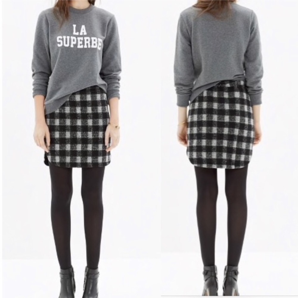 Madewell shirttail skirt Size 0